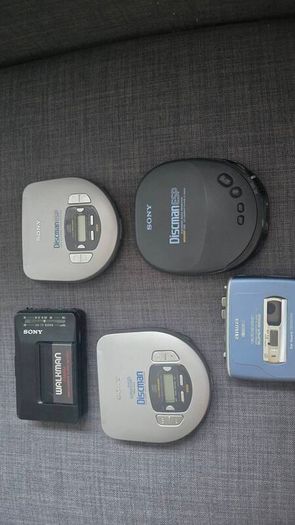 vintage CD /casette players