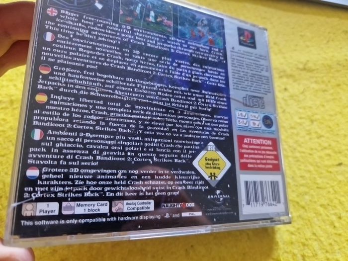 Crash Bandicoot 2 PlayStation2 Ps2 Games Original