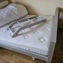 Twin (3ft) & (4ft6) Grey Bunk Bed Image 6