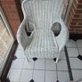 wicker chair patio , sunroom, dressing room Image 4