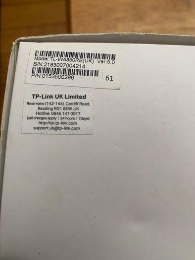 TP-link Range Extender TL-WA850RE