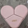 Authentic Lynott Heart Shaped Jewelry Travel Case Storage Box in Pink Image 2