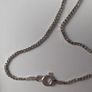 Solid silver chain and pendant Image 4