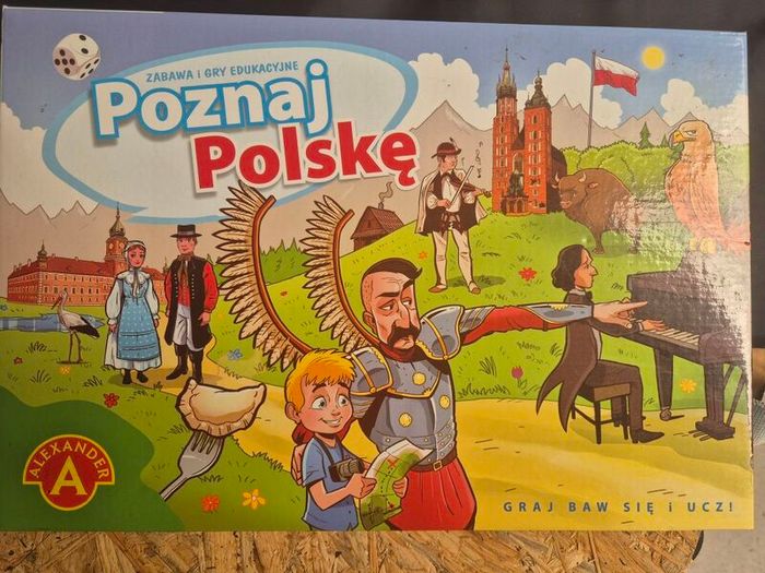 Board game 'Poznaj Polske'
