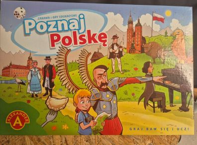 Board game 'Poznaj Polske'