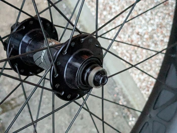 Front fat bike wheel 26" - Hope hub + DT SWISS rim