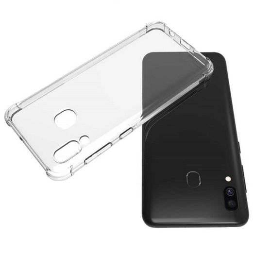 Samsung Galaxy A20 A30 M10s Case Cover ShockProof Soft Bumper Clear TPU Silicone - FHT11SMK2