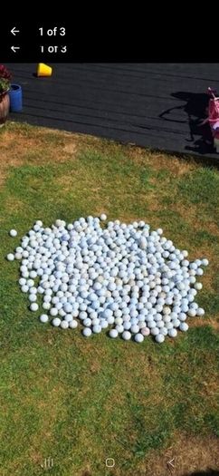 150 golf balls