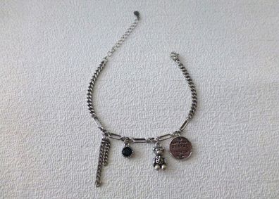 Silver Charm Bracelet