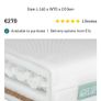 Heaton Cot Bed  and premium dual core cod-bed mattress Image 4