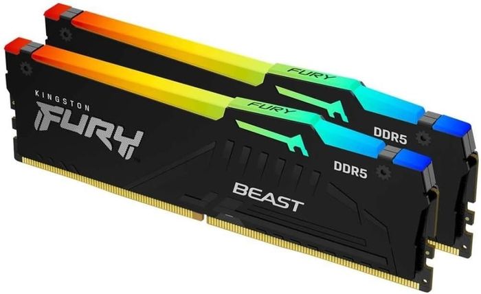 Kingston Fury Beast Black RGB 64GB 6000MT/s DDR5
