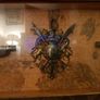 Vintage style wall Decoration with replica pistols Image 3