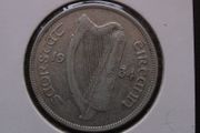 Irish Free State. 1934 Silver Half Crown