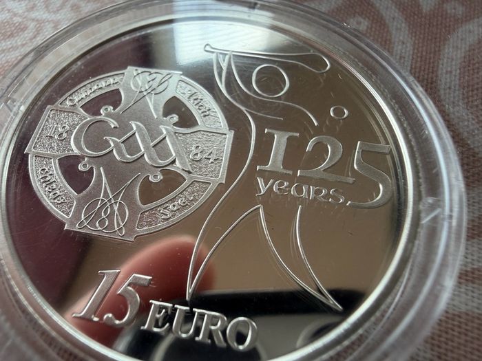 125 Years of GAA silver coin