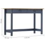 Console Table Hill with 2 Drawers Grey Image 4