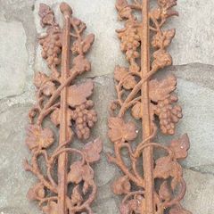 victorian cast iron grapevine stair spindals. 20