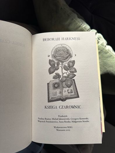 a discovery of witches - polish edition