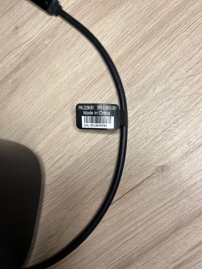 HP Thunderbolt Dock 120W G2 Original TB3 Cable
