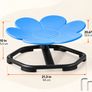 Sensory Spinning Swivel Chair Blue 360 deg Balance & Coordination Seat Image 3