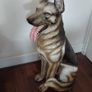 life size Italian pottery German shepherd Image 3