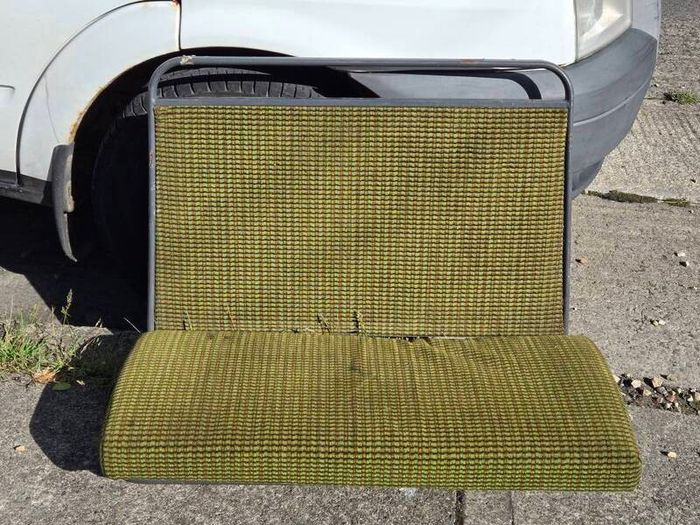 GENUINE 1980s Dublin Bus Bombardier KD Bench Seat
