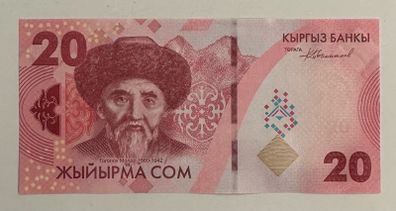 Kyrgyzstan 20 Som 2023 Banknote
