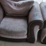 2 seater sofa bed and armchair Image 5