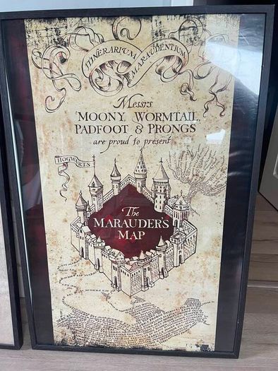 Harry Potter posters + frames