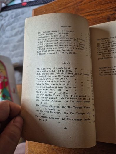 Vintage 1960 Letters to Timothy Titus Philemon William Barclay The Daily Study Bible. Religious.