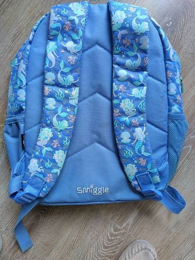 Smiggle blue mermaid backpack