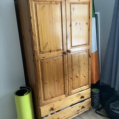 Wardrobe and matching locker
