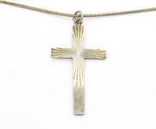 925 Silver Cross Necklace