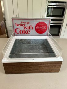 Vintage Coca Cola Kelvinator Countertop Cooler 60's