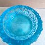 Davidson Brama -Luna- Range Bark Bowl Kingfisher Blue 13.5cm Cross H5.5cm Very good condition Image 7