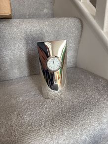 Tower clock by Newbridge silverware