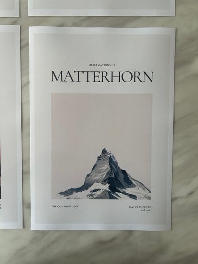 Natures Peaks Mountain Art Prints
