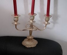Candle Holder Silver