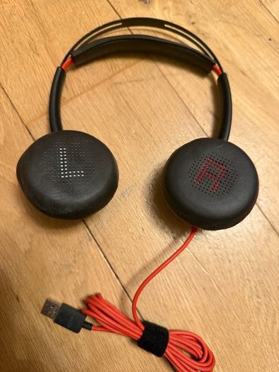 Poly Blackwire 7225 Hi-Fi Stereo Wired Headset USB
