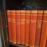 large collection vintage antiquarian books. 4 complete shelves. Image 9
