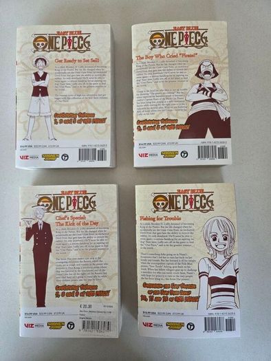 One Piece Series Books 1-12