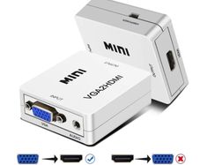 VGA To HDMI HDTV Video Converter Adapter VGA2HDMI For PC Laptop TV Monitor A130
