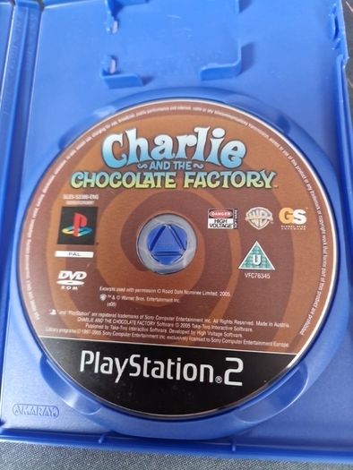 Charlie and the Chocolate Factory PlayStation 2 Ps2 Games Original