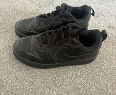 Nike AIr Force black size 4 / 36.5