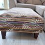 Corner Sofa LHS with foot stool & matching cushions Image 5