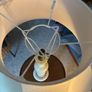 Heavy marble based table lamps x2 Image 6
