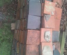 Old floor tiles 4m sq approximately