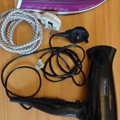 Hair Dryer & Steam Iron Bundle