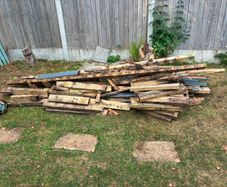 Subframe deck wood