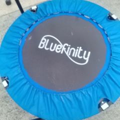 Rebounder and exercise bike