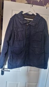 Superdry 076 Military Field Jacket  Navy Blue